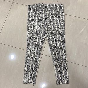 Wild Fable Snakeskin Print High-rise Skinny Jean Size 16